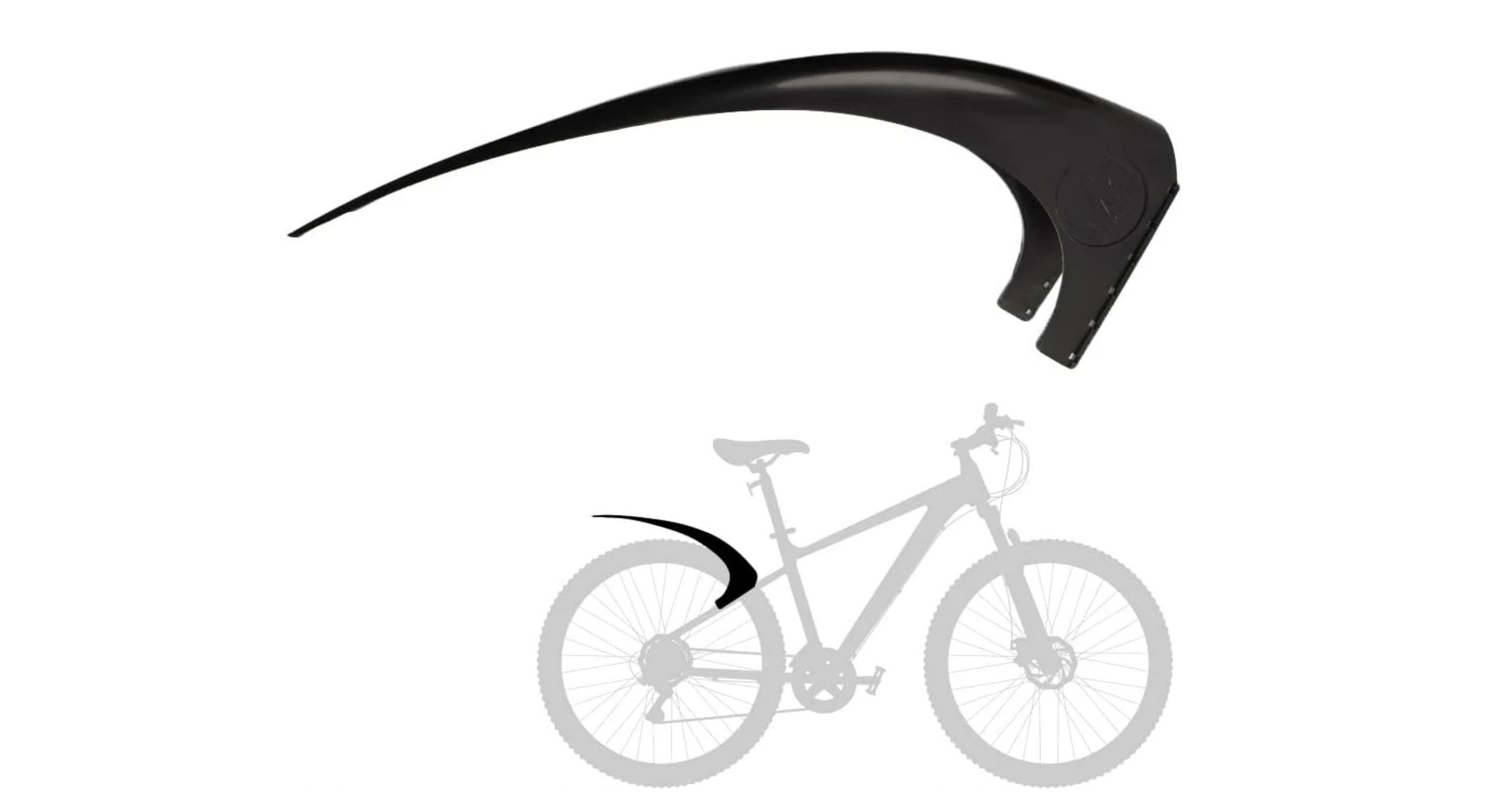 Small rear discount mudhugger